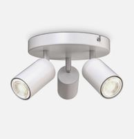 Deckenleuchte Spots 3-flammig weiss drehbar GU10 neu