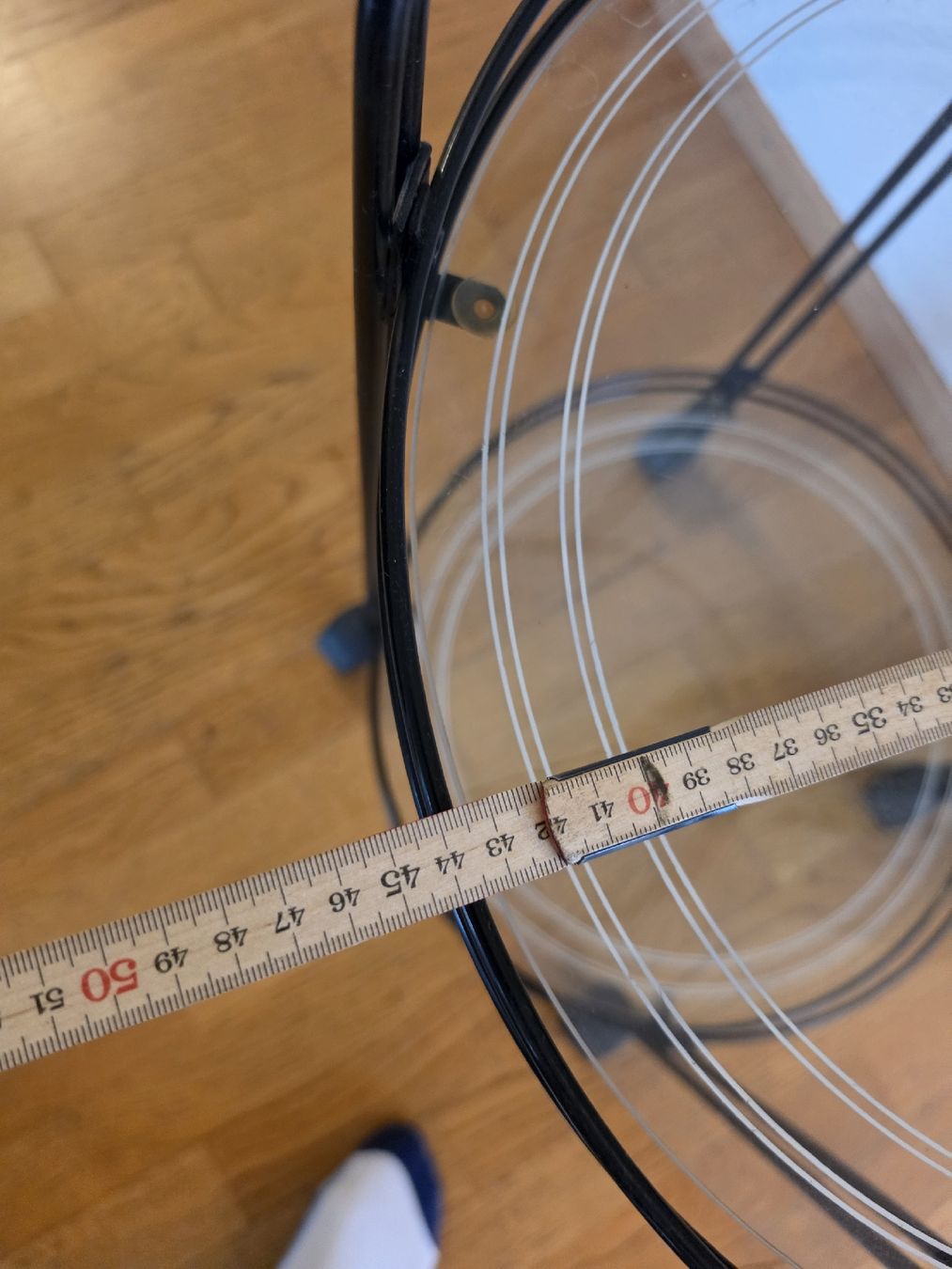 Alle Dekorationen: Servierwagen schwarz Metall Glas  – Gebraucht aus Thal von Vintagekeller 4
