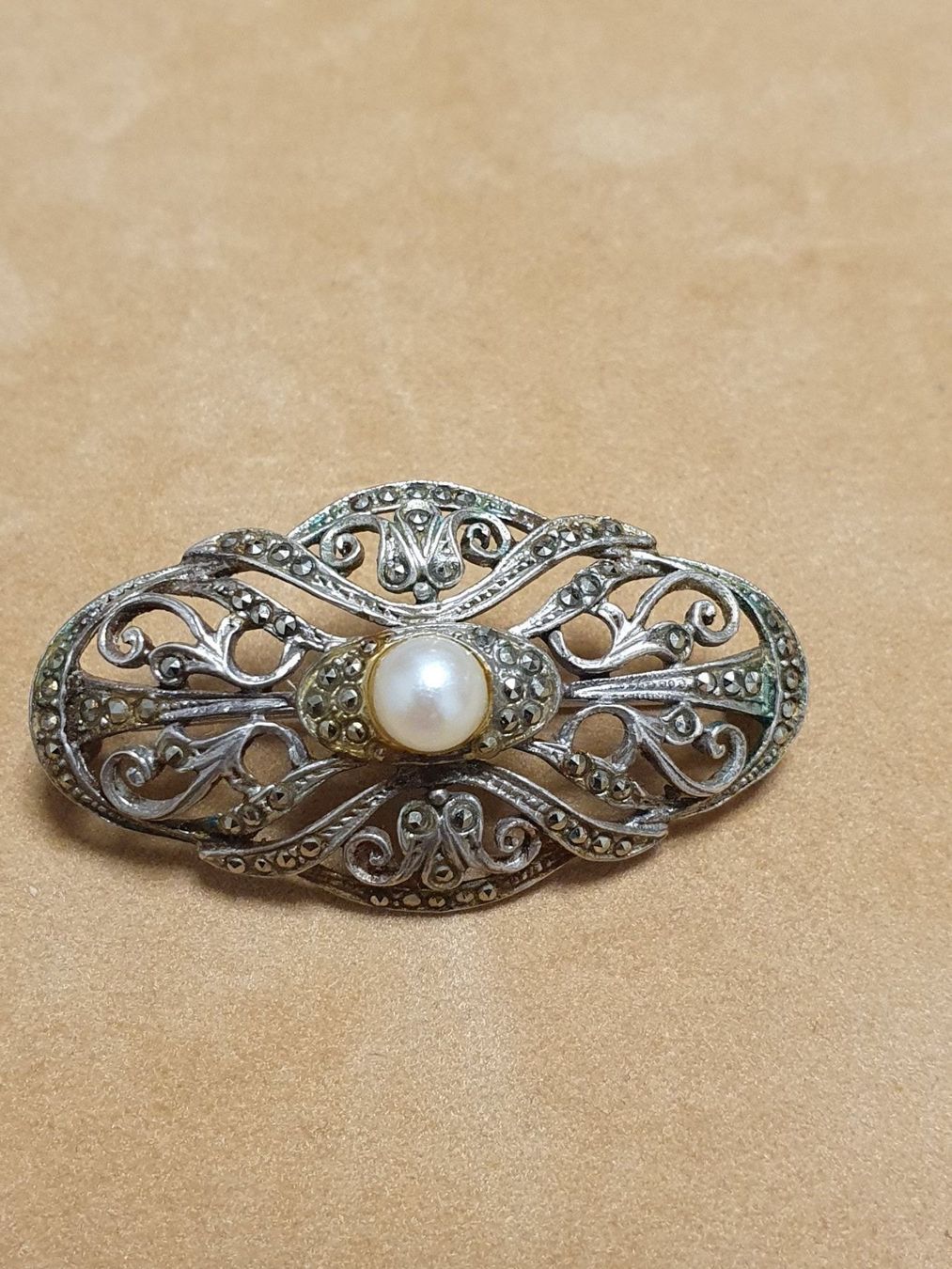 Spille & Fermagli: Jugendstil Bijou - Ein Träumchen – Usato da Wohlen AG venduto da palmsprings