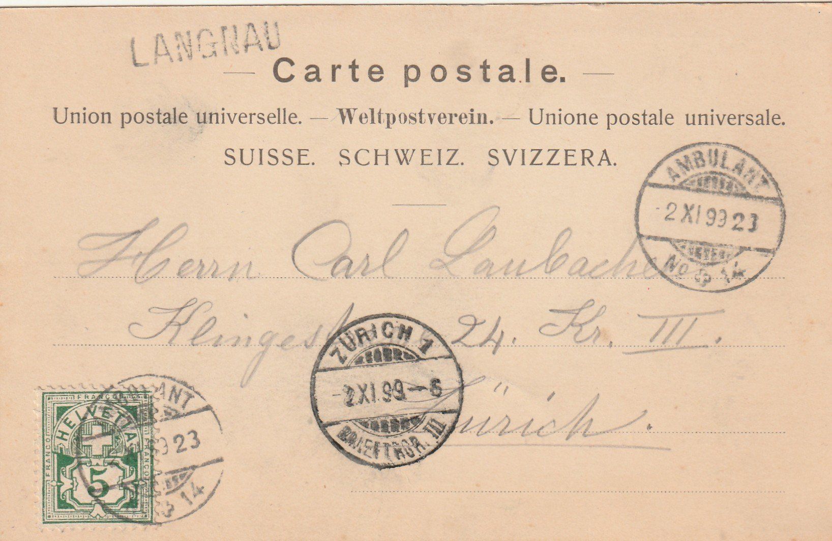 Cartes postales: Langnau im Emmental – D'occasion à Rorschacherberg par fratovi2 1