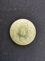 Selten "5 Rappen" 1850, Rarität. Schweiz 🇨🇭