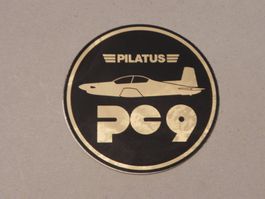 Kleber Flugzeug Schweiz Pilatus Pc 9