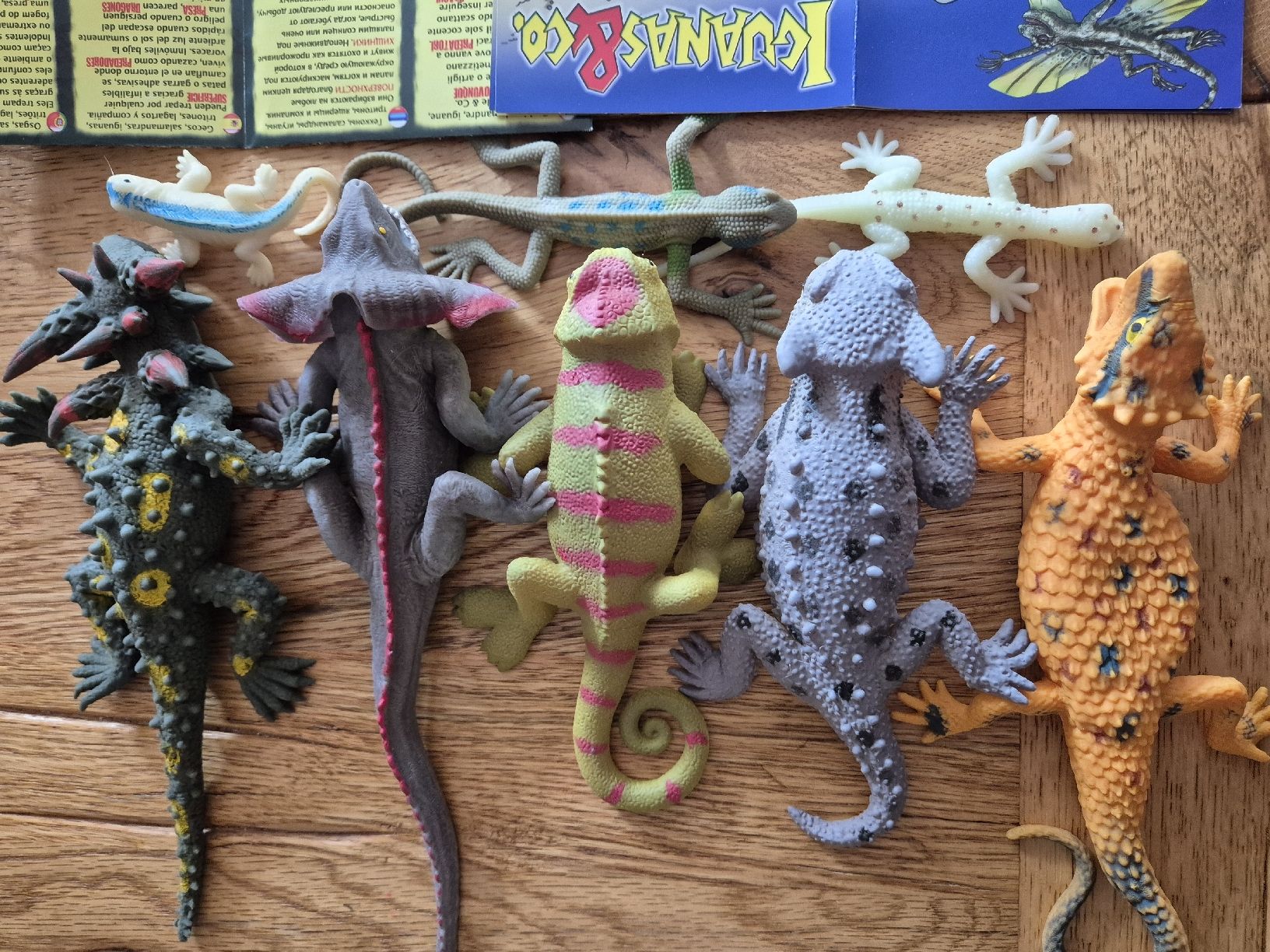 Figuren: Iguanas & Co Figuren Set 8 Stck. DeAgostini – Gebraucht aus Luzern von michschm7