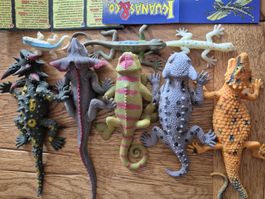 Iguanas & Co Figuren Set 8 Stck. DeAgostini