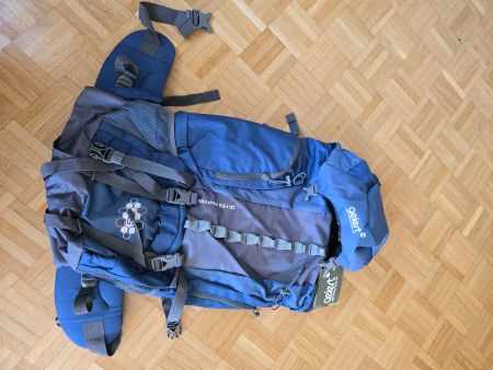 Wanderrucksack Gelert Shadow 55+10 blau neuwertig