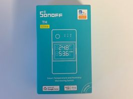 SONOFF THR316D TH Elite 16A WLAN Temp/Feuchte LCD – neu