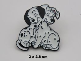 Ansteck Pin - 101 DALMATINER Hunde - Emaille - 3x2,8 cm