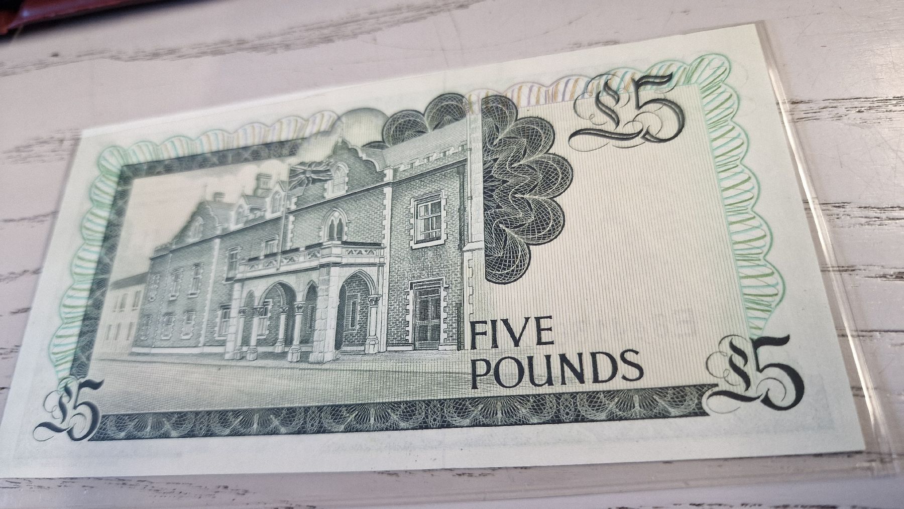 Banknoten: 5 Pfund Gibraltar 4. August 1988  – Neu und originalverpackt aus Herisau von Antiques.AR 1