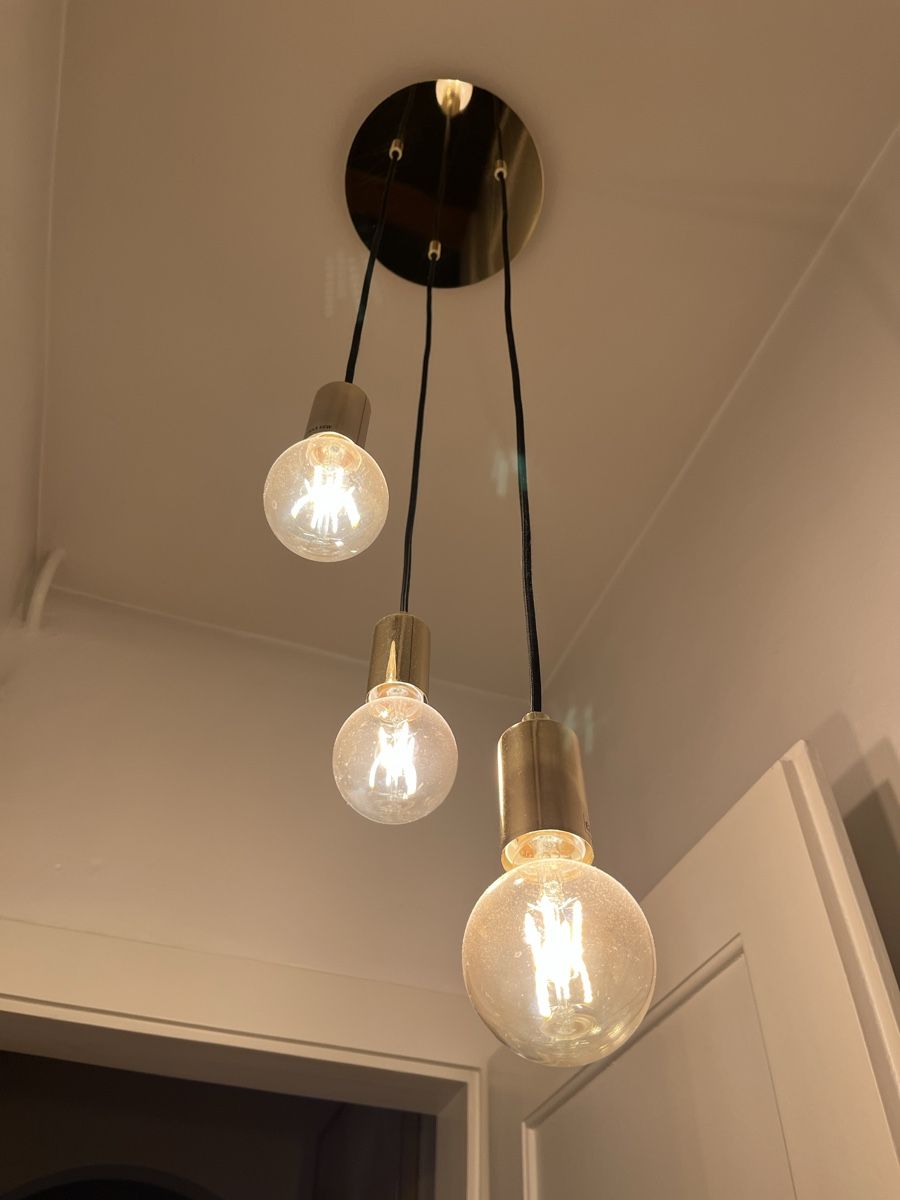 Lampadari & plafoniere: Hängeleuchte Messing 3-flammig gute Funktion – Usato da Bern venduto da nad_9r7c
