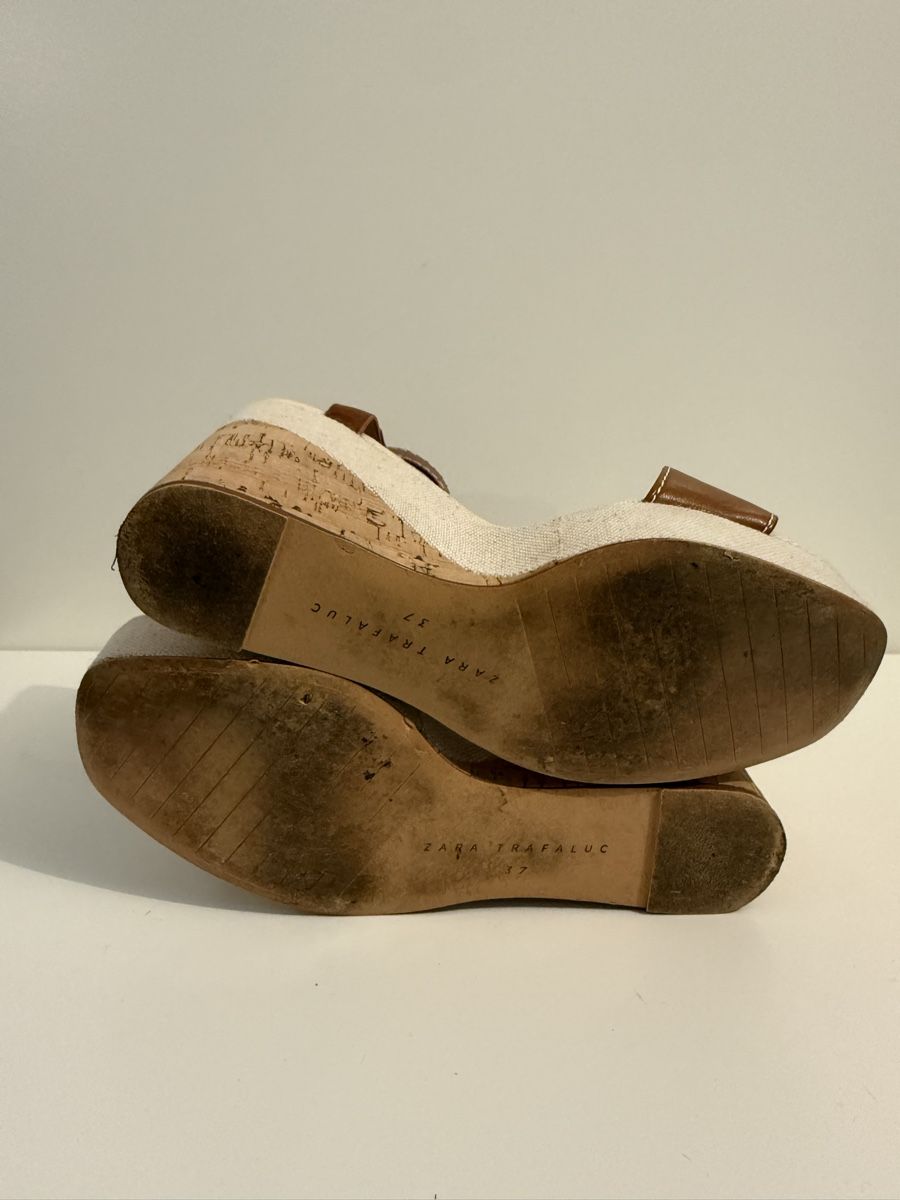 Zara Scarpe da donna: ZARA PLATEAU SANDALETTEN – Usato da Stettlen venduto da Beauty-19 6