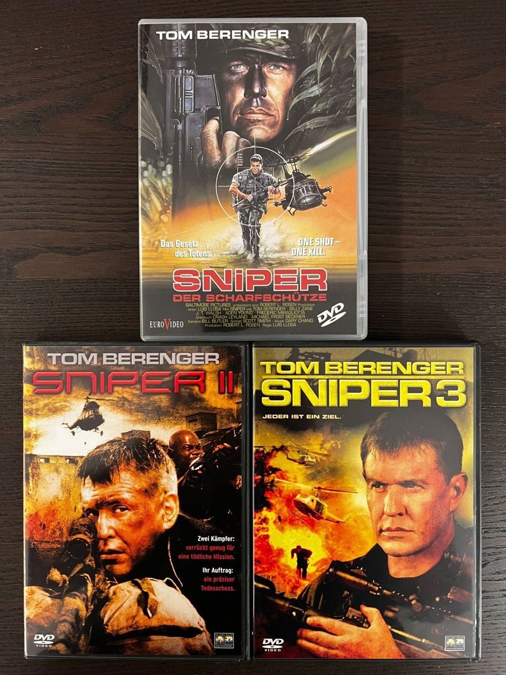 Tutti i DVDs: Sniper - Teil 1 bis 3 – Usato da Zürich venduto da FilmFreunde 1