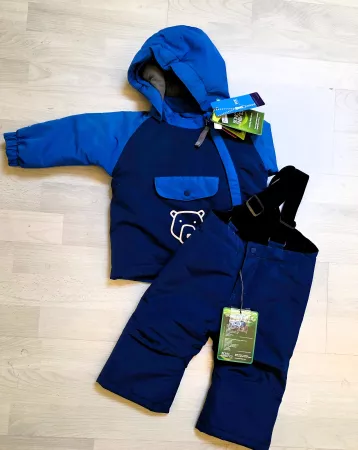 Color Kids 2-teilige Winterbekleidung Gr. 74 blau. NEU!