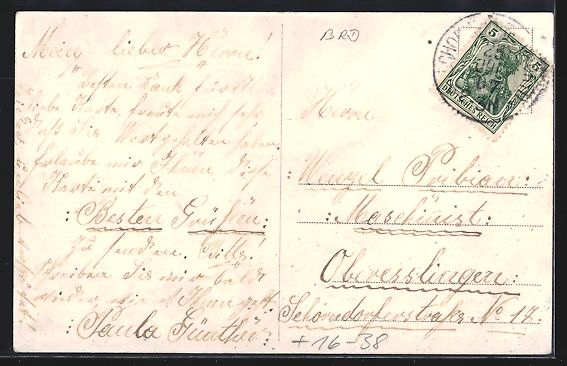 Cartoline postali: Grusskarten-AK Schorndorf, Weiber, Schwa – Usato da Berlin venduto da bartko-reher 1