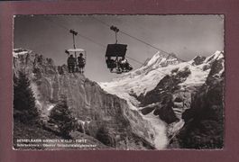 Sesselbahn GRINDELWALD-FIRST - 1956