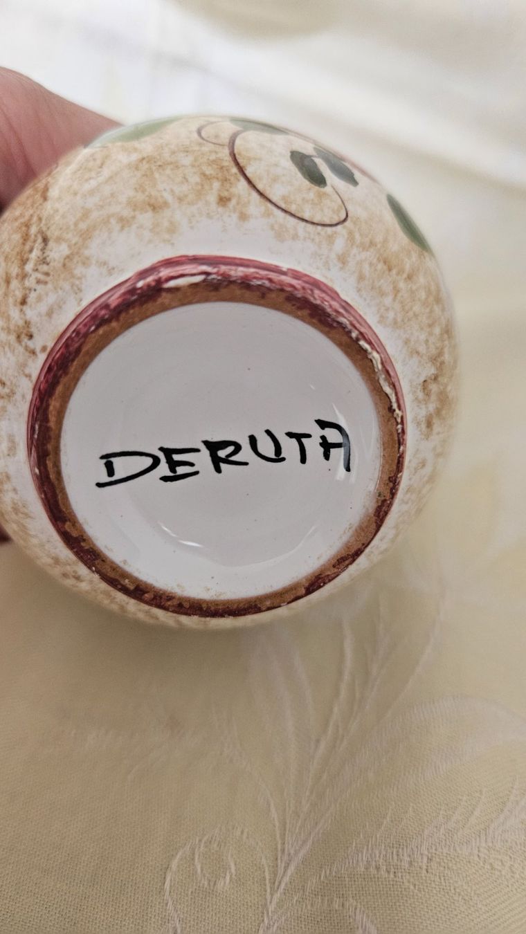 Vasen & Gefässe: Vasetto per fiori Deruta – Gebraucht aus Melano von H-Sara 1