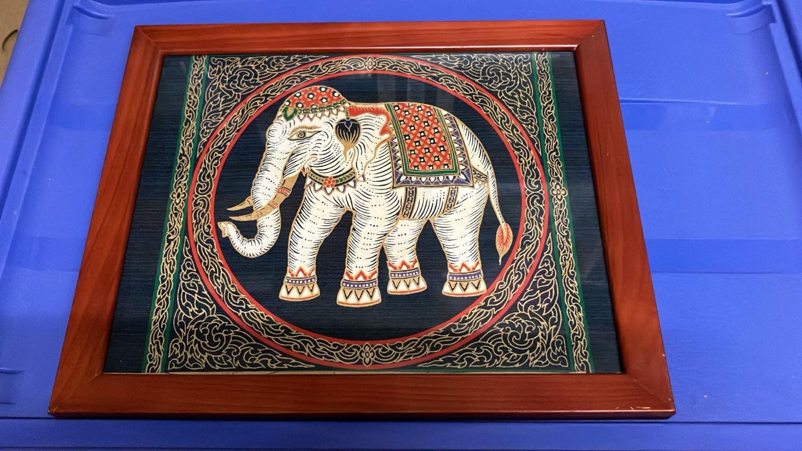 Dipinti: 2 quadretti tailandesi 28x34 cm – Usato da Melano venduto da H-Sara 2