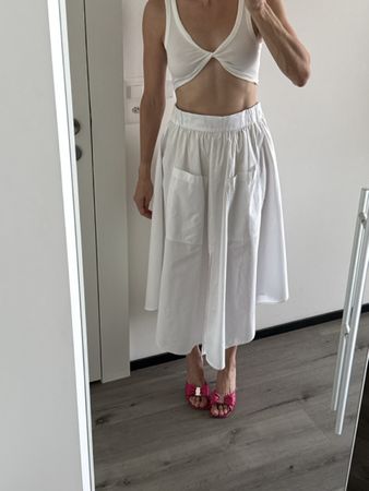 Max and Co maxi cotton skirt 