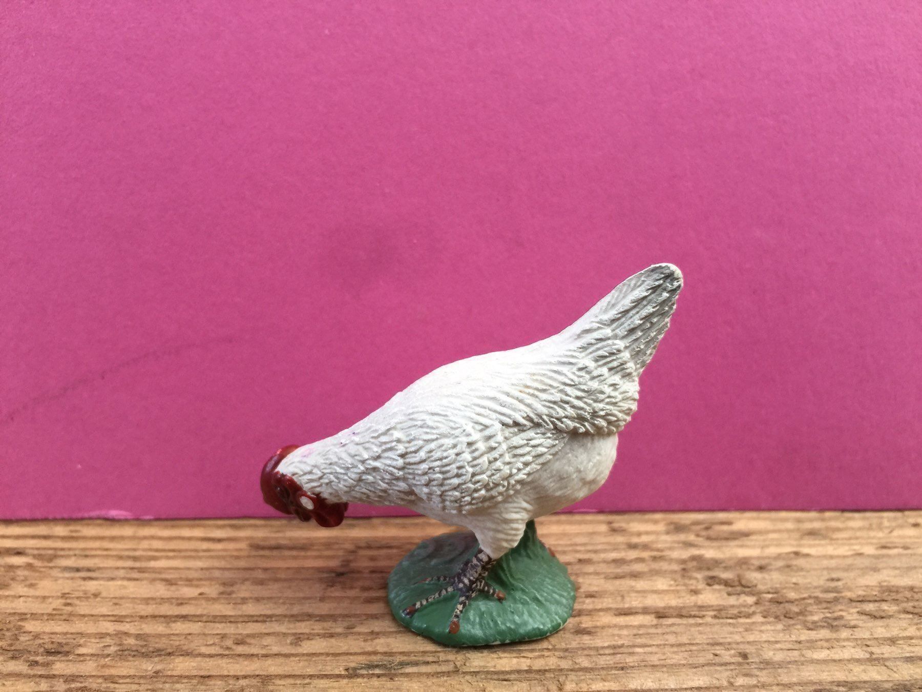 Schleich Statuette: Schleich Henne, pickend Huhn Tier – Usato da Ennetbaden venduto da mapa05 1