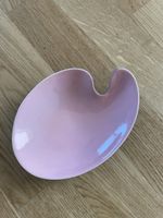 Schale rosa Keramik Vintage 50er Jahre 60er Jahre