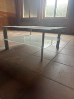 Glas Salontisch in guetem Zustand