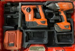 Perforateur Hilti TE 4 A22 + Boulonneuse SIW 22 T-A