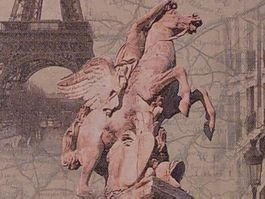 1 Wandbild Paris Leinwandbild Retro
