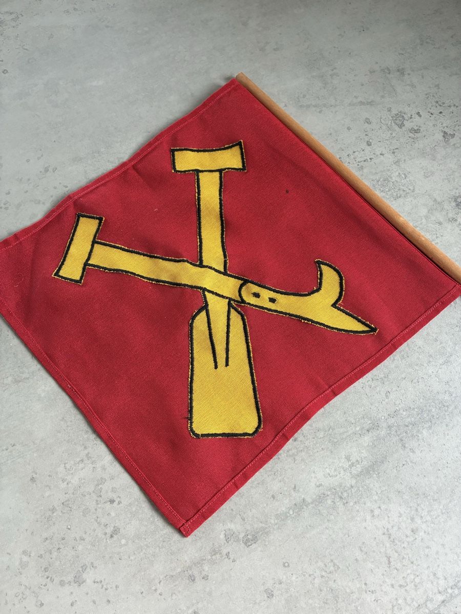 Drapeaux: Fahne Orpund BE  – D'occasion à Safnern par Jamina2