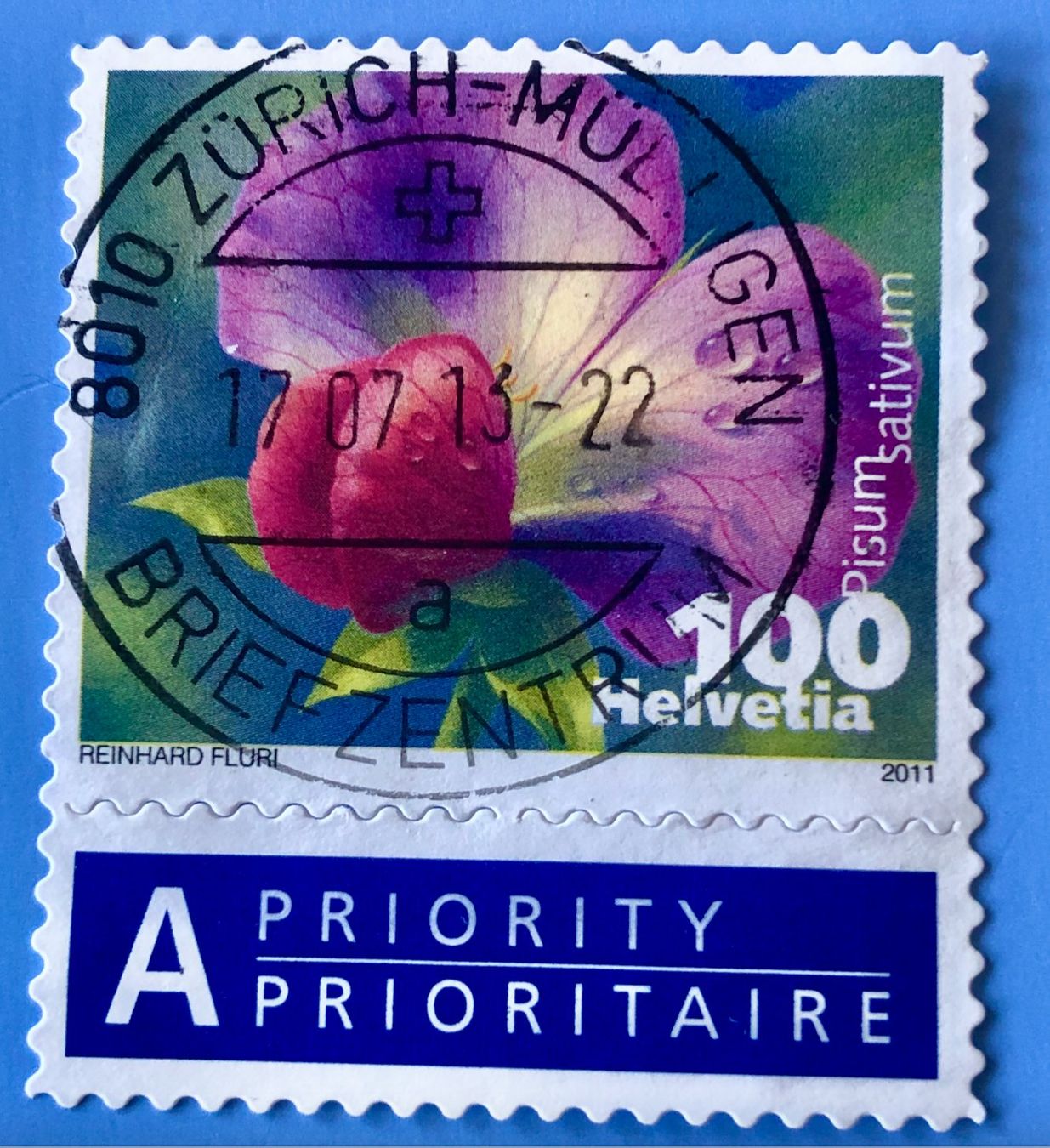 Tutti i francobolli: Nr.1377 mit gestempelt Zucchini 2011   – Usato da Aarau venduto da Billa007