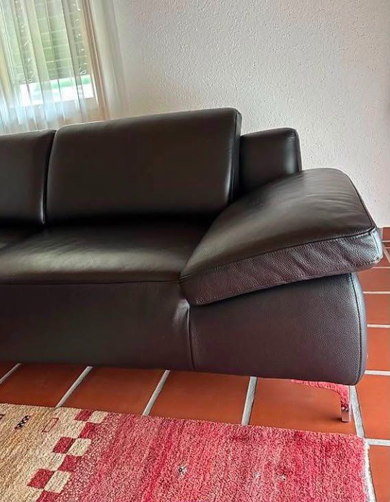 Sofas: Echt Leder Ecksofa – D'occasion à Arbon par mediazeit 4