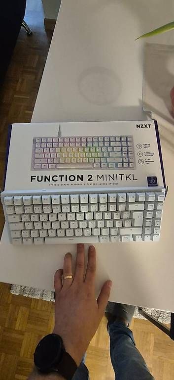 Tastiere: Clavier Gaming NZXT Function 2 MiniTKL Optique Blanc(Qwertz) – Usato da Genève venduto da diiogosousa 3