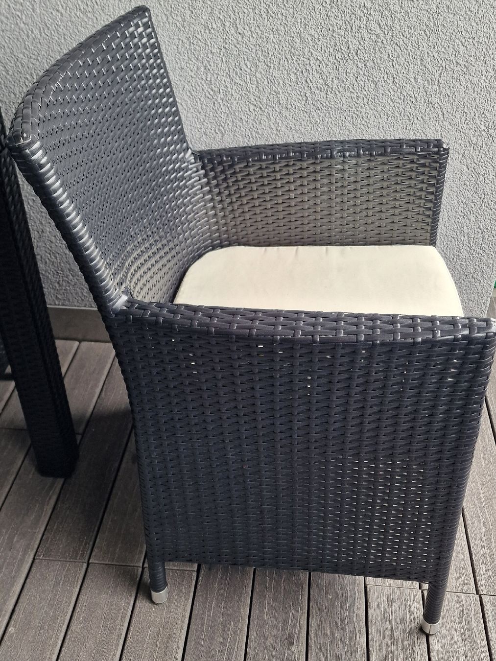 Set di tavolo e panche: Rattan Sitzgruppe – Usato da Zug venduto da Moehrli81 6