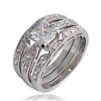 SALE 3 Ring 1 Preis Trauring Ring Gr 54 Bague Alliance 7 US