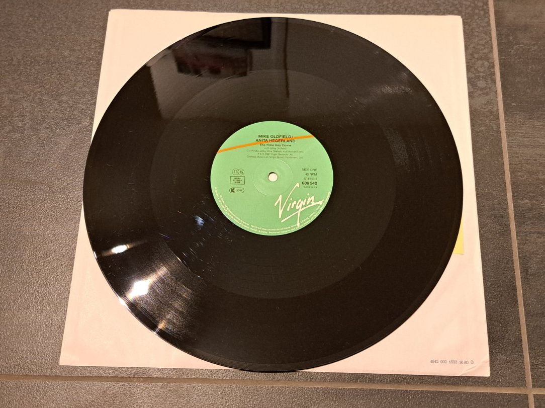 Dischi in vinile: Mike Oldfield - The Time Has Come Maxi-Single VG/VG+ – Usato da Günsberg venduto da Fleder4 3