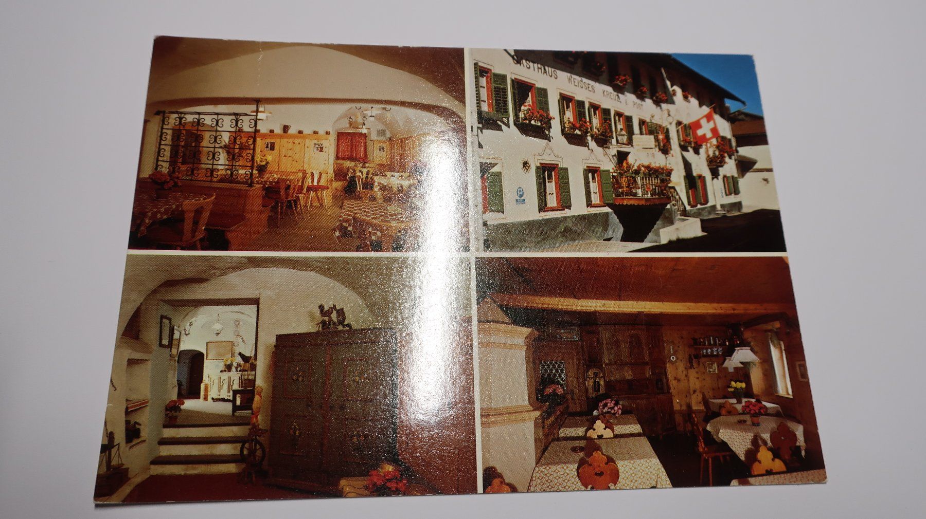 Cartoline postali: Hotel Crusch Alba   Santa Maria GR – Usato da Cormoret venduto da Pascalll2001 1