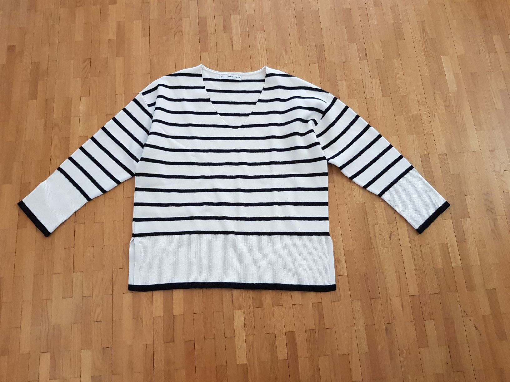 Mango Maglioni & Felpe: Pull V marinière Mango XS – Usato da Veyrier venduto da sosozizou
