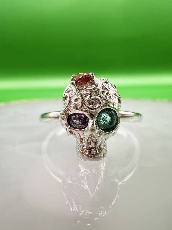 Altri gioielli: Schmuckset Schädel aus 925 Sterling Silber – Usato da Thalwil venduto da han_2b8c 2