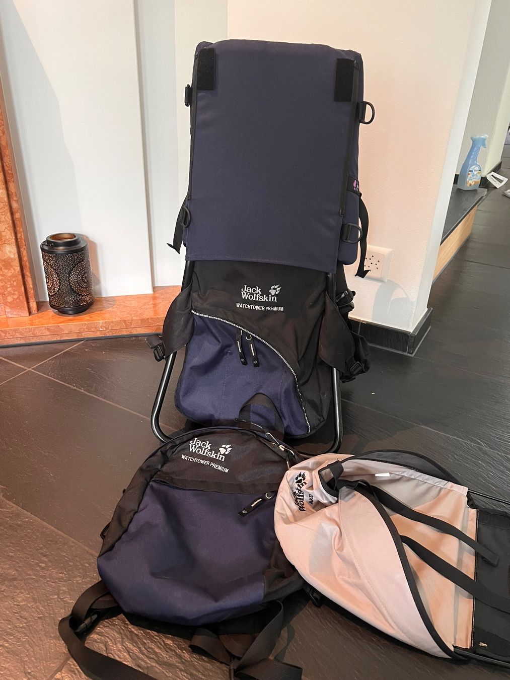 Jack Wolfskin Marsupi portabebè: Jack Wolfskin Watchtower Premium Kindertrage – Usato da Stallikon venduto da zimtstern33 1