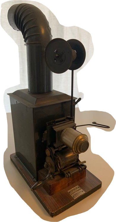 Home Cinema: Filmprojektor 35mm, ca. 1910 – Usato da Mumpf venduto da Boderu