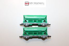 Fleischmann 2x 850902 Schüttgutwagen RENFE Spanien Spur N