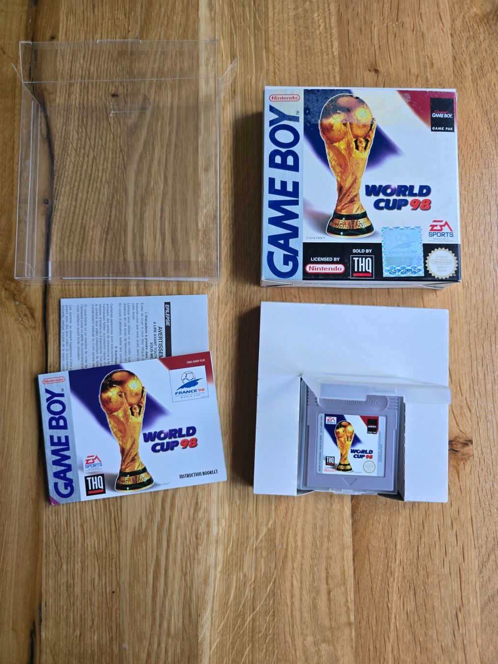 Nintendo Giochi: Nintendo Gameboy/World cup 98/OVP – Usato da Sursee venduto da Elian91