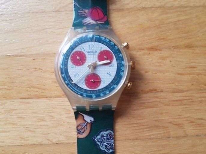 Swatch Uhren: Swatch Uhr Chrono – Gebraucht aus Bottighofen von Miatax5