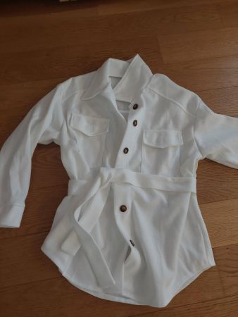 weisser Damen-Blazer, nagelneu, Gr. L