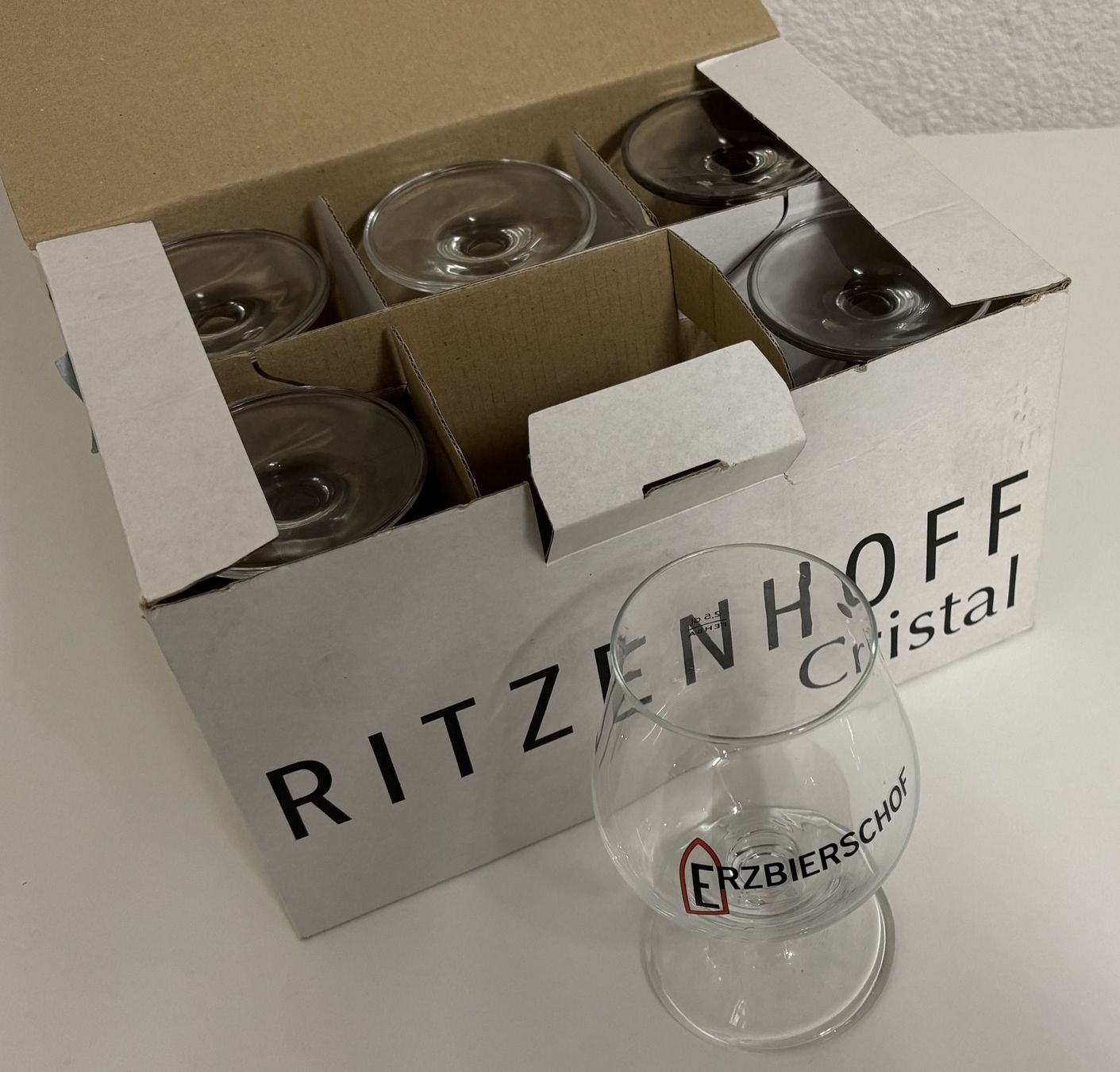 Bicchieri: 6 Gläser Ritzenhoff Cristal – Usato da Buchs AG venduto da SellAndBuyX