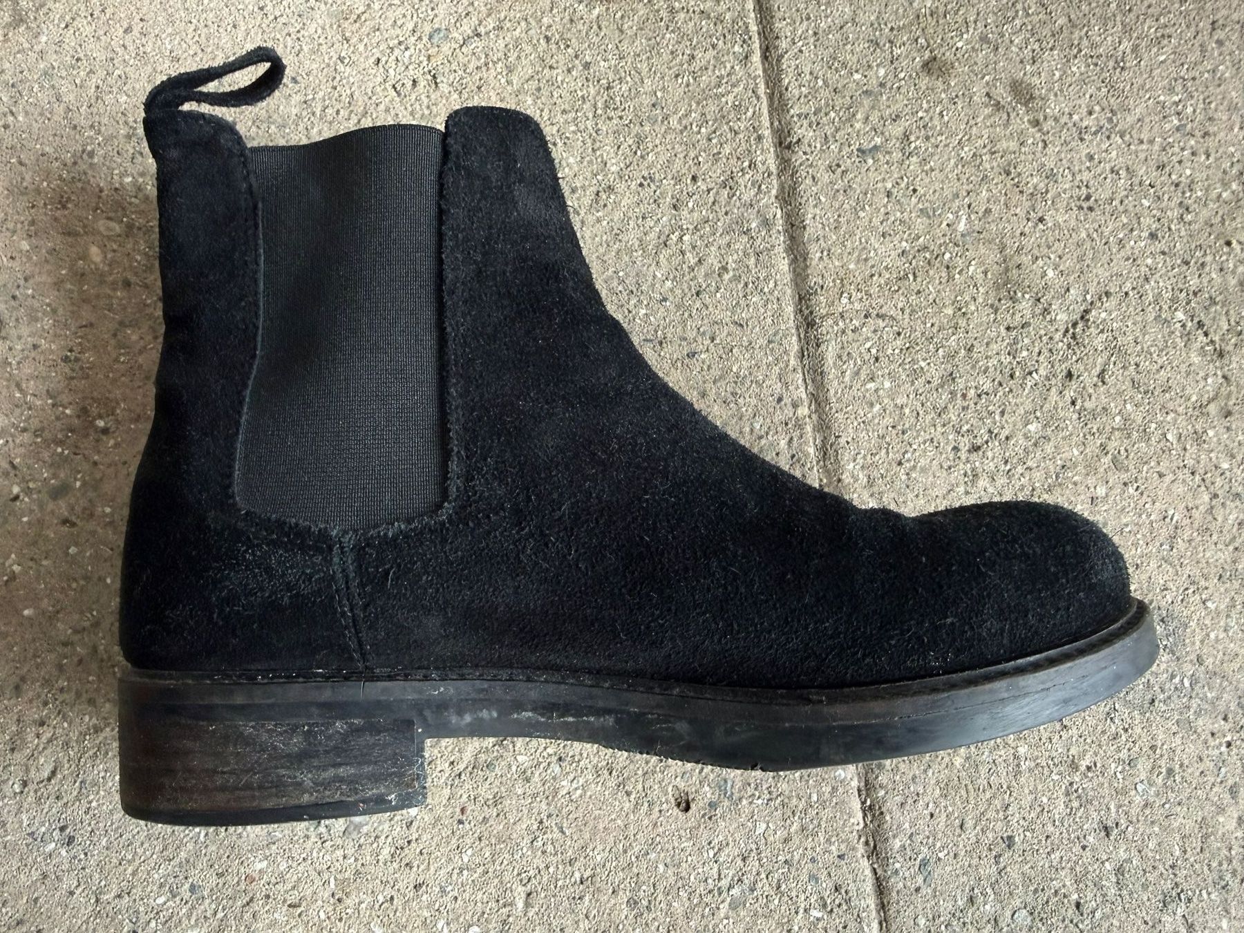 Scarpe da donna: Schwarze Wildleder Chelsea Boots Gr. 36 – Usato da Zürich venduto da strampli1216 4