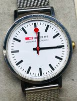 MONDAINE Herrenuhr Swiss-Made ( Quartz / 35 mm )
