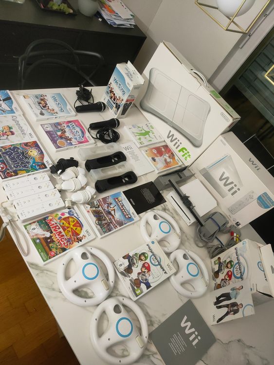 Nintendo wii FAMILY SET Fonktionert Tadellos 2