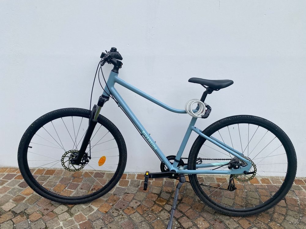 Bike riverside rs500 decathlon + lock and stand (Gebraucht) in Wangen ...