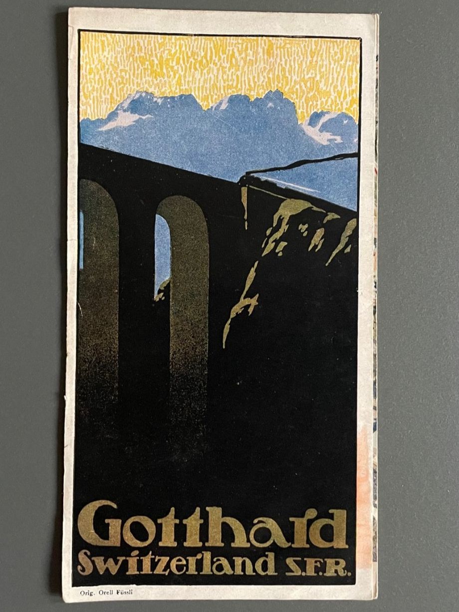Dokumente: Gotthardbahn Switzerland / Eisenbahn Gotthard Uri Tessin – Gebraucht aus Luzern von oh_08