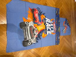Parure de lit Hot Wheels Let's Race 140x200cm enfant