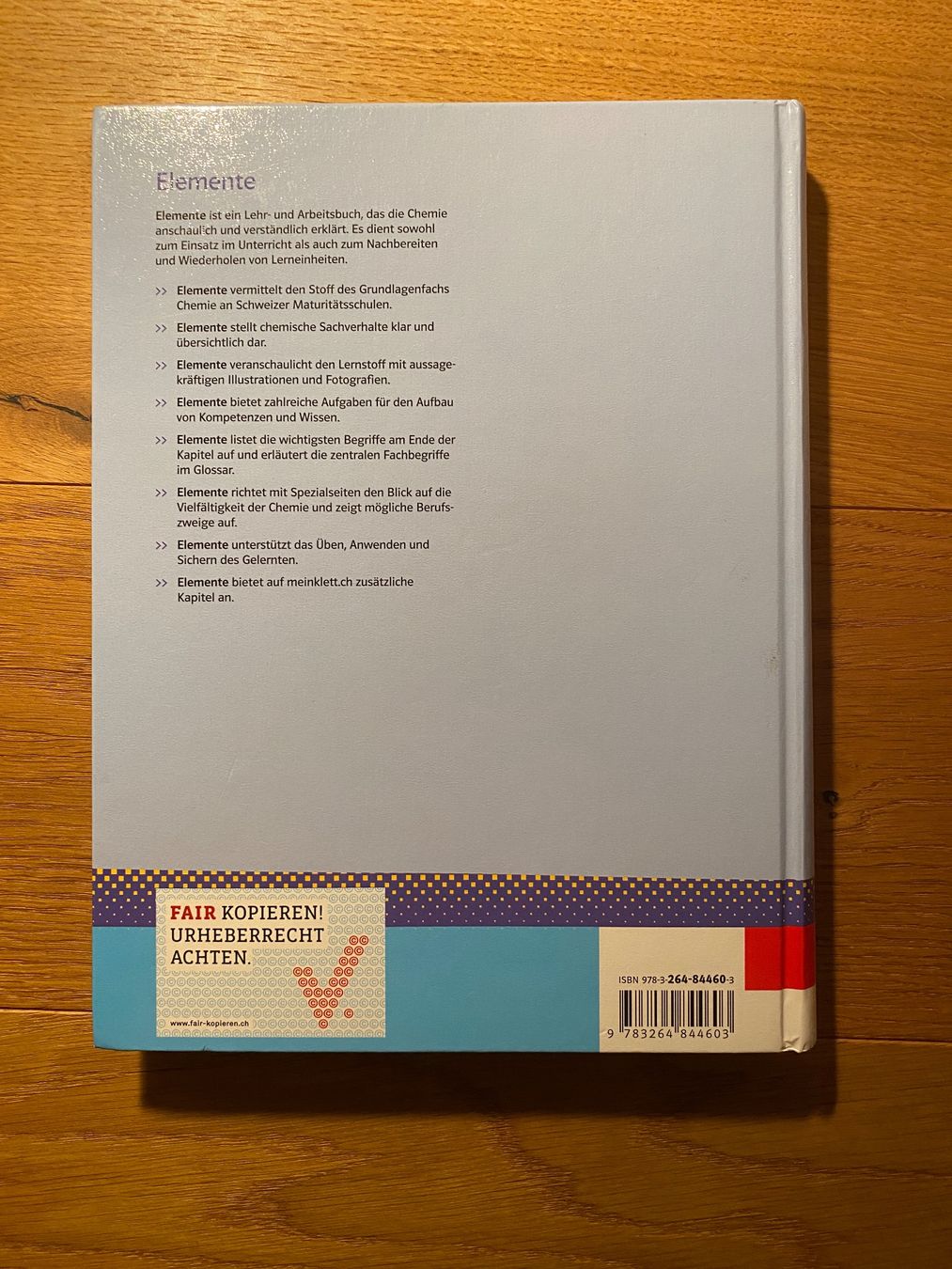 Libri: Elemente Chemie BMS Buch - NEU - NP 59.- – Nuovo (secondo la descrizione) da Bassersdorf venduto da toni98 1